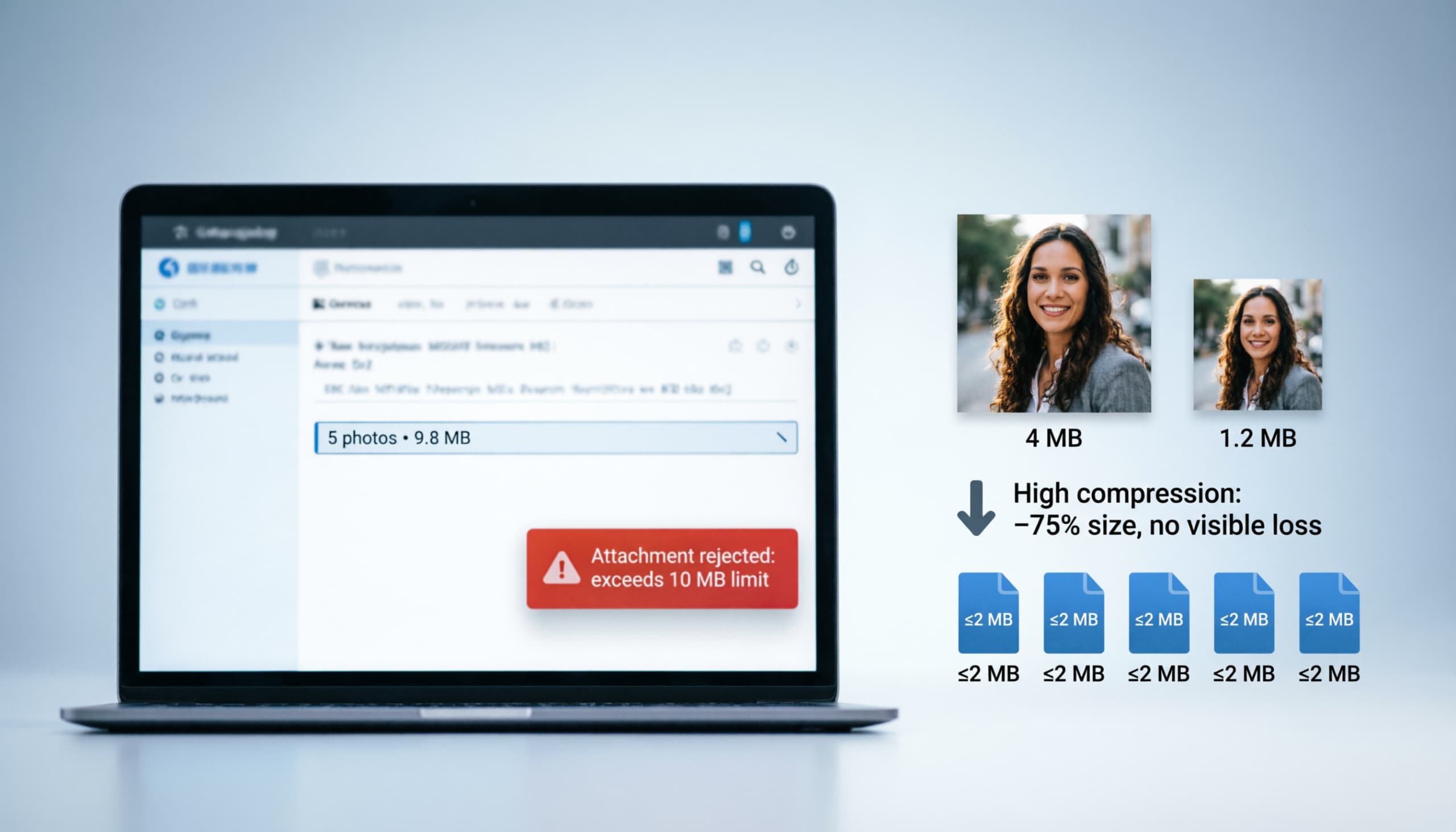 How to Compress Images for Email Attachments (Stay Under the Limits)