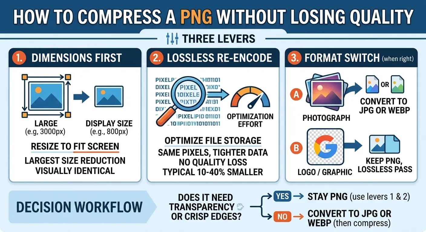 How to Compress a PNG Without Losing Quality