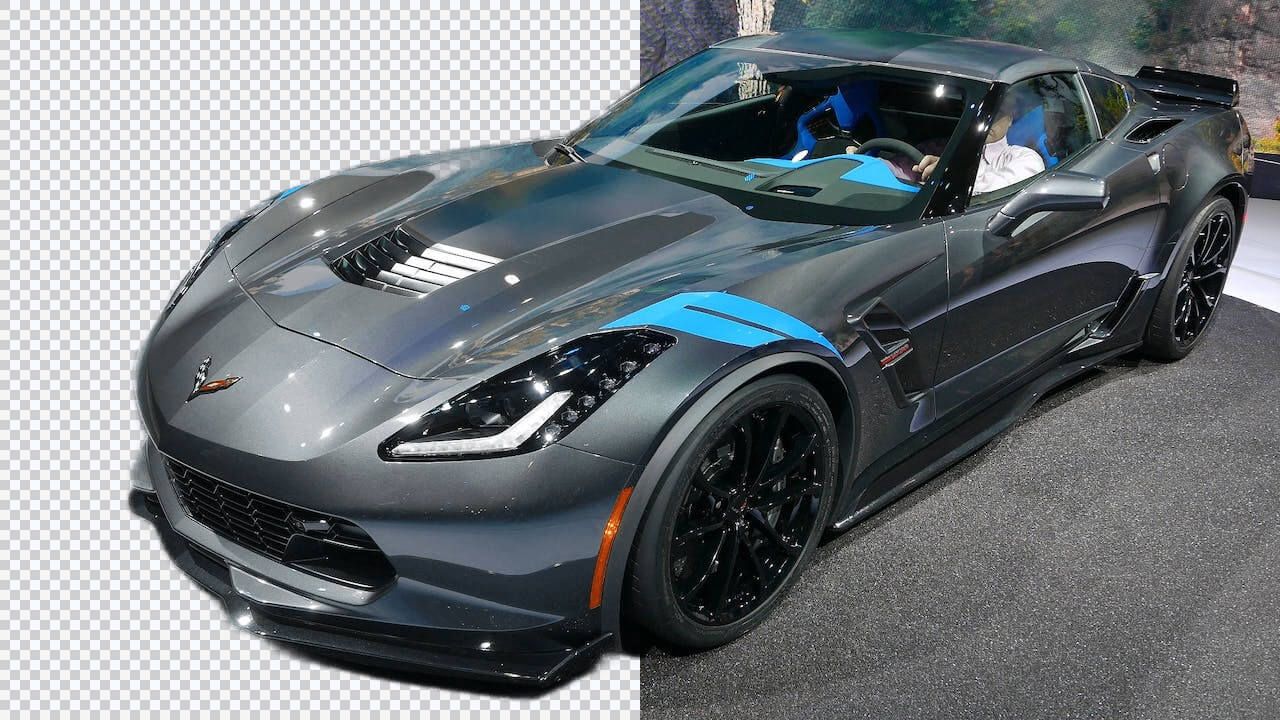 Delete background from vehicle image - AI background remover