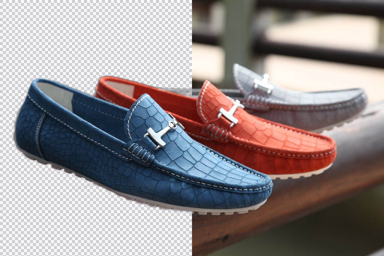 Delete background from product image - AI background remover for online stores