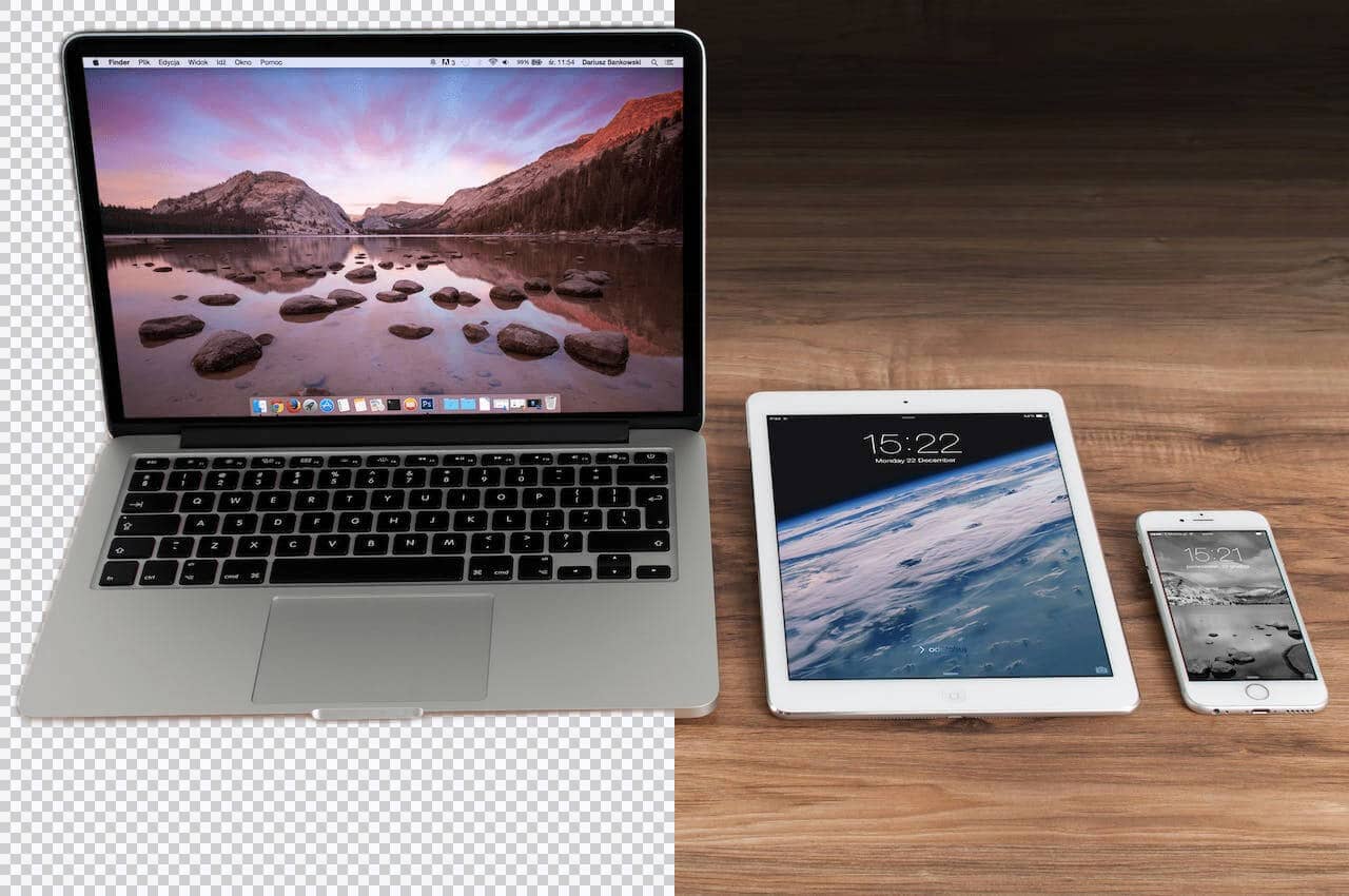 https://www.pexels.com/photo/macbook-pro-a-cote-de-l-ipad-blanc-4158/ 产品图片去背景 – 免费电商图片去底工具